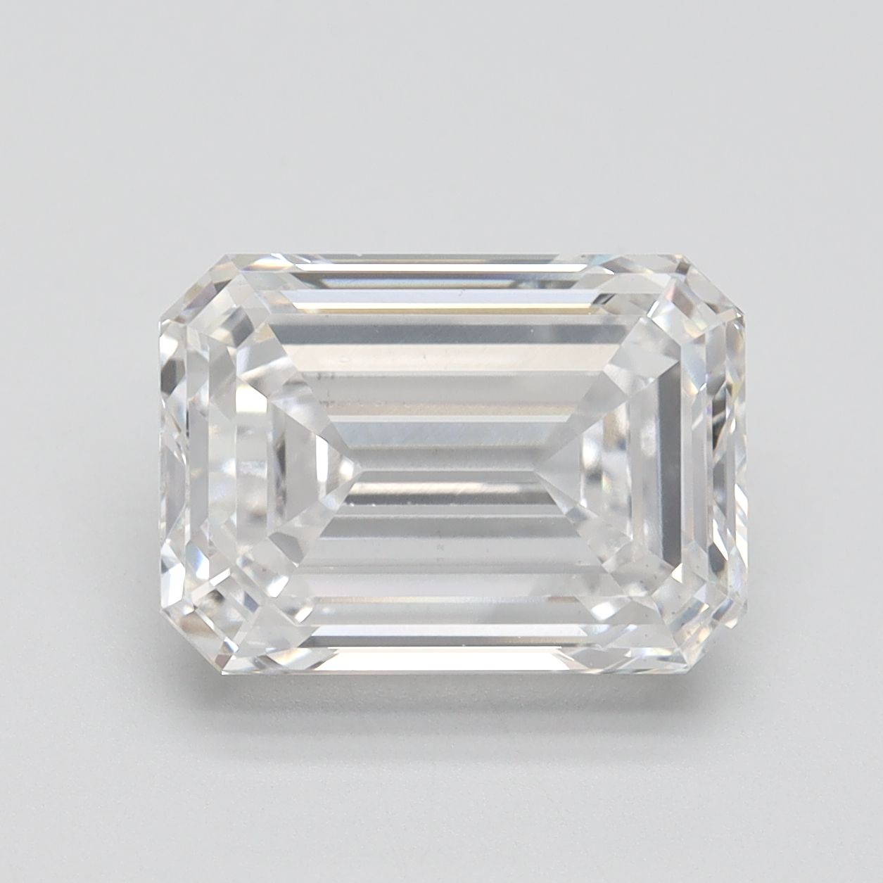 5.04 ct. emerald Lab Grown Diamond front image