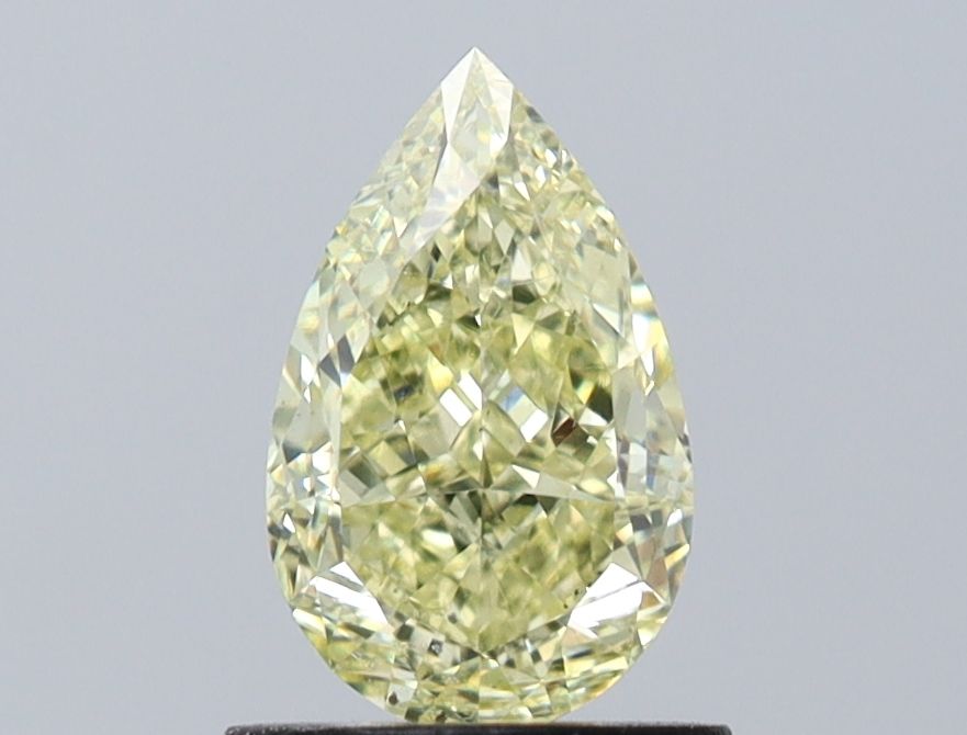 Diament 1.01 ct Fancy Light Yellow/SI1