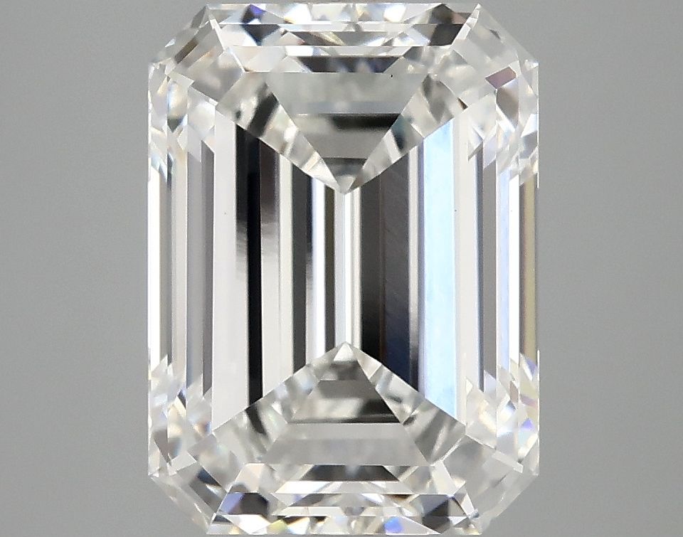 5.09 ct. emerald Lab Grown Diamond front image