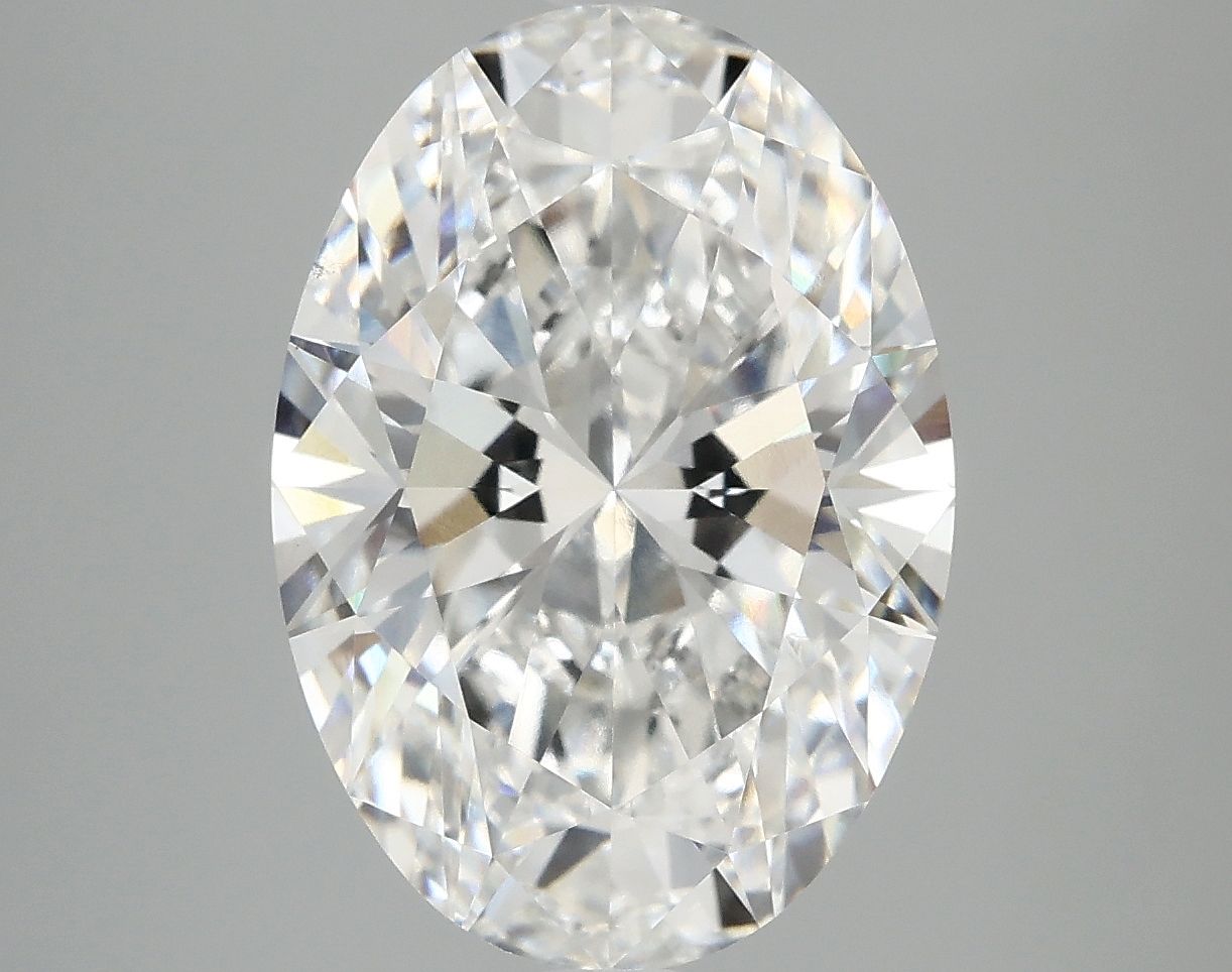 5.07 ct. oval Lab Grown Diamond front image