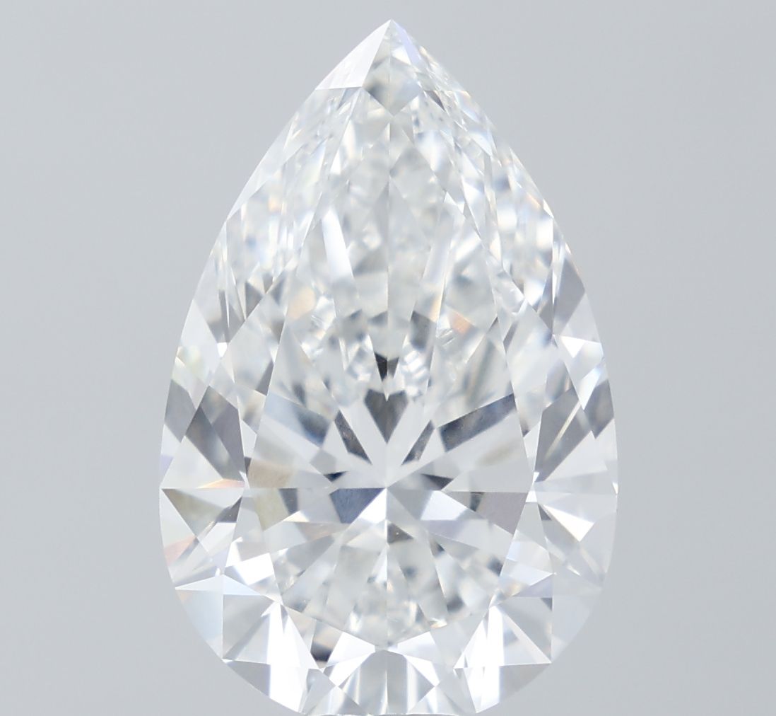 13.06 ct. pear Lab Grown Diamond front image