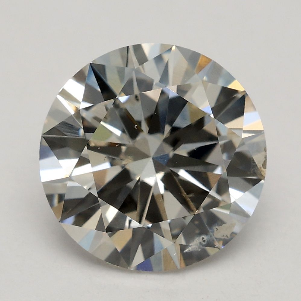 2.70 ct. round Lab Grown Diamond front image