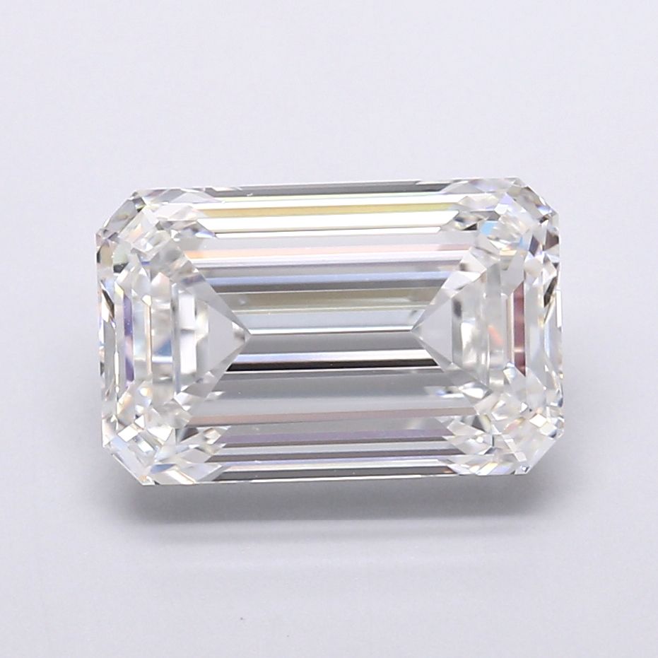 6.51 ct. emerald Lab Grown Diamond front image