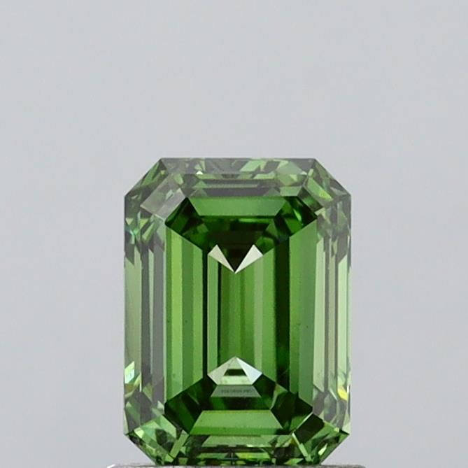 1.26 CT Fancy Vivid Green EMERALD