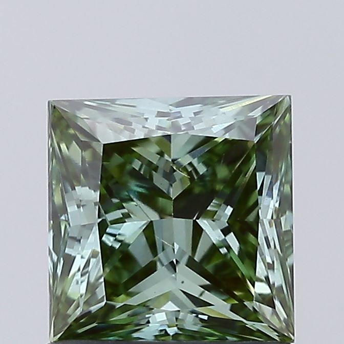 0.89 ct. princess Lab Grown Diamond front image