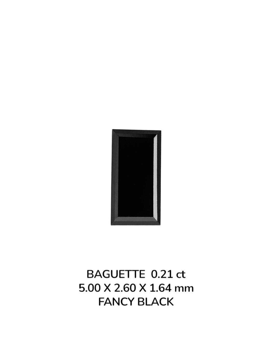 Diament 0.21 ct Fancy Black/VVS2