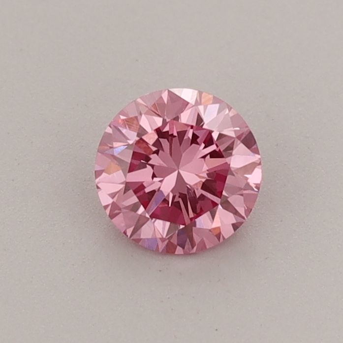 0.39 CT Fancy Vivid Pink ROUND