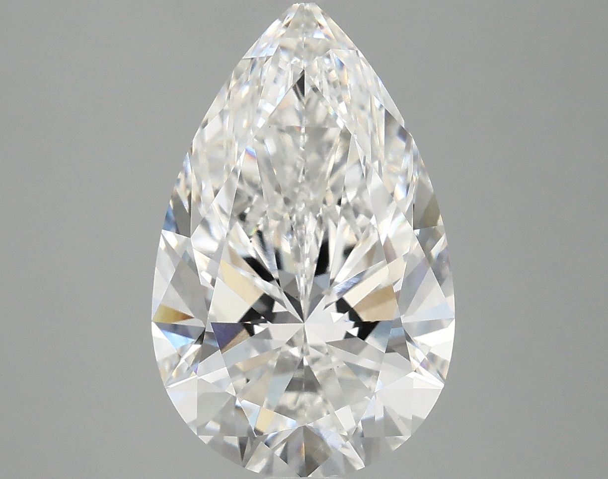 4.06 ct. pear Lab Grown Diamond front image