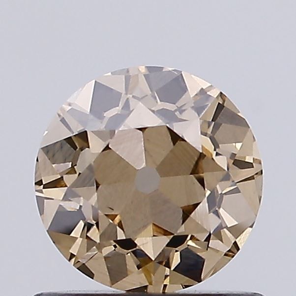 0.87 CT Fancy Light Yellowish Brown OLD EUROPEAN CUT