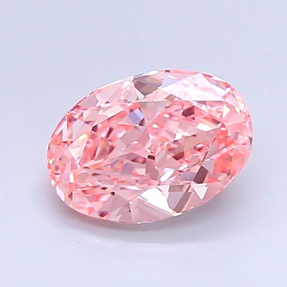 1.0 CT Fancy Vivid Pink OVAL