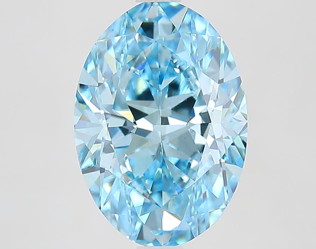 3.50 ct. oval Lab Grown Diamond front image