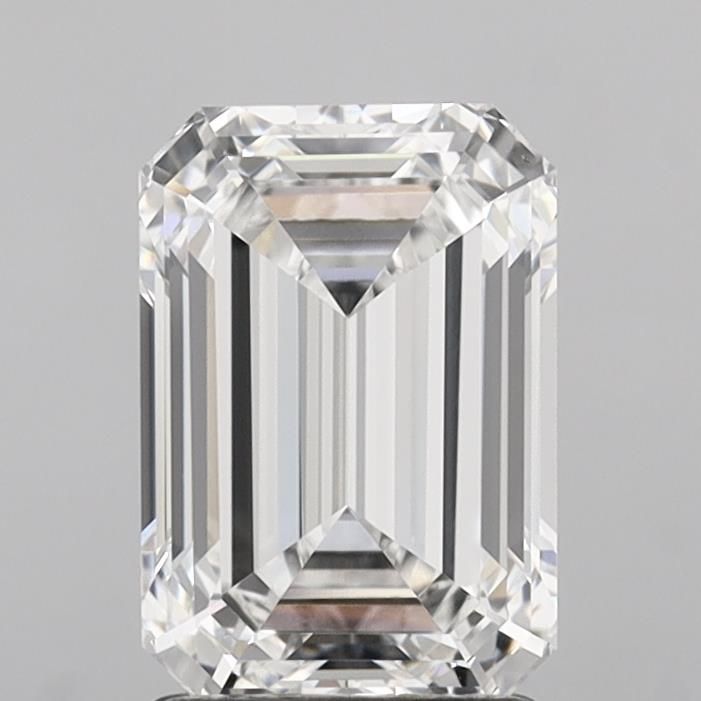 2.57 ct. emerald Lab Grown Diamond front image