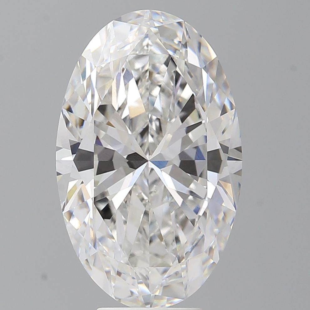7.10 ct. oval Lab Grown Diamond front image