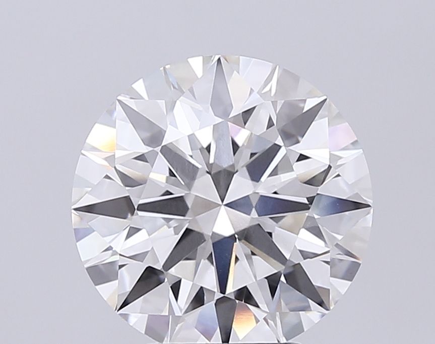 5.07 ct. round Lab Grown Diamond front image