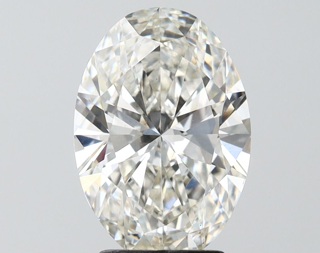 3.02 ct. oval Lab Grown Diamond front image