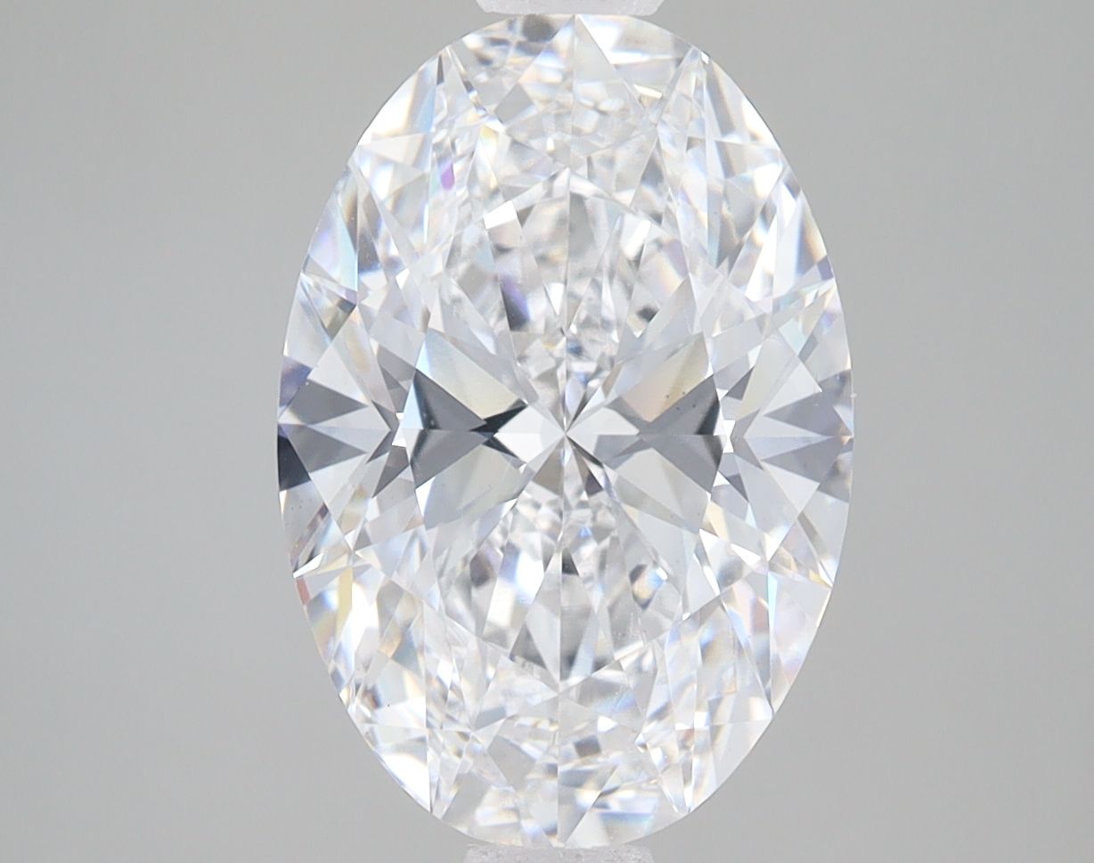 4.02 ct. oval Lab Grown Diamond front image