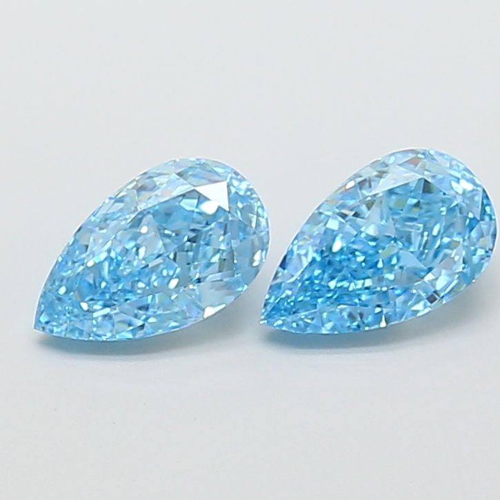 1.1 CT Fancy Vivid Blue PEAR