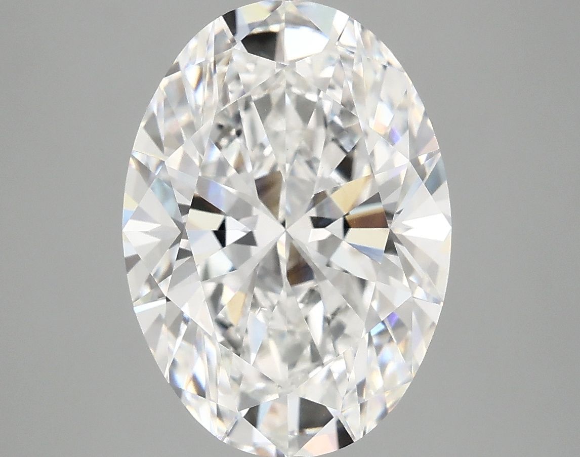 5.05 ct. oval Lab Grown Diamond front image