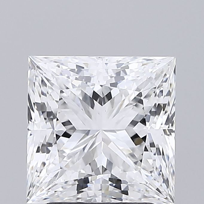 2.56 ct. princess Lab Grown Diamond front image
