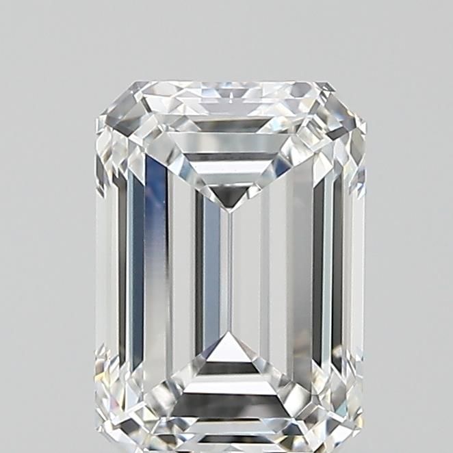0.96 ct. emerald Lab Grown Diamond front image