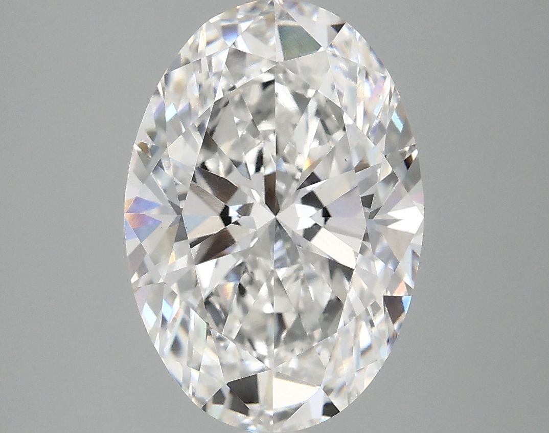 3.90 ct. oval Lab Grown Diamond front image