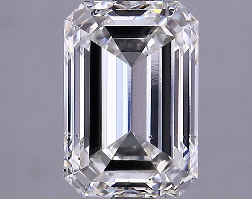 2.73 ct. emerald Lab Grown Diamond front image