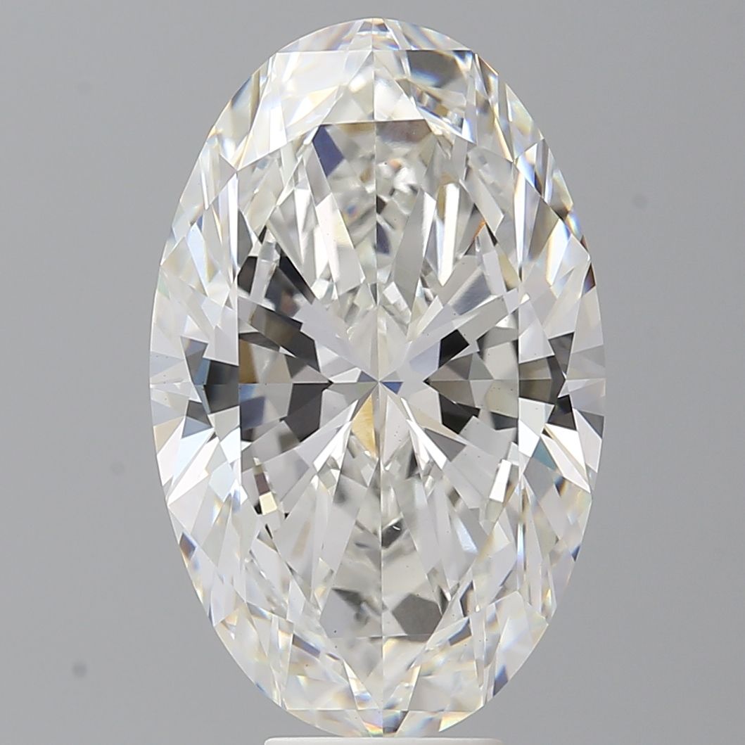 9.02 ct. oval Lab Grown Diamond front image