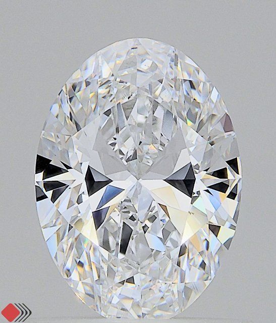 0.98 ct. oval Lab Grown Diamond front image