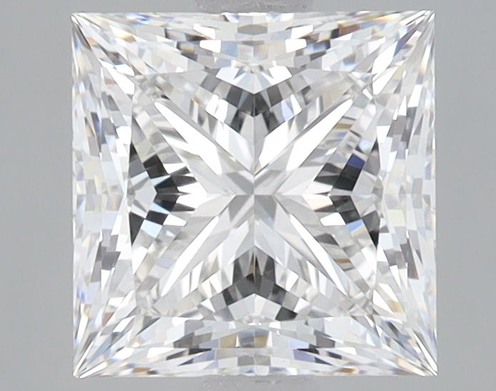 2.10 ct. princess Lab Grown Diamond front image