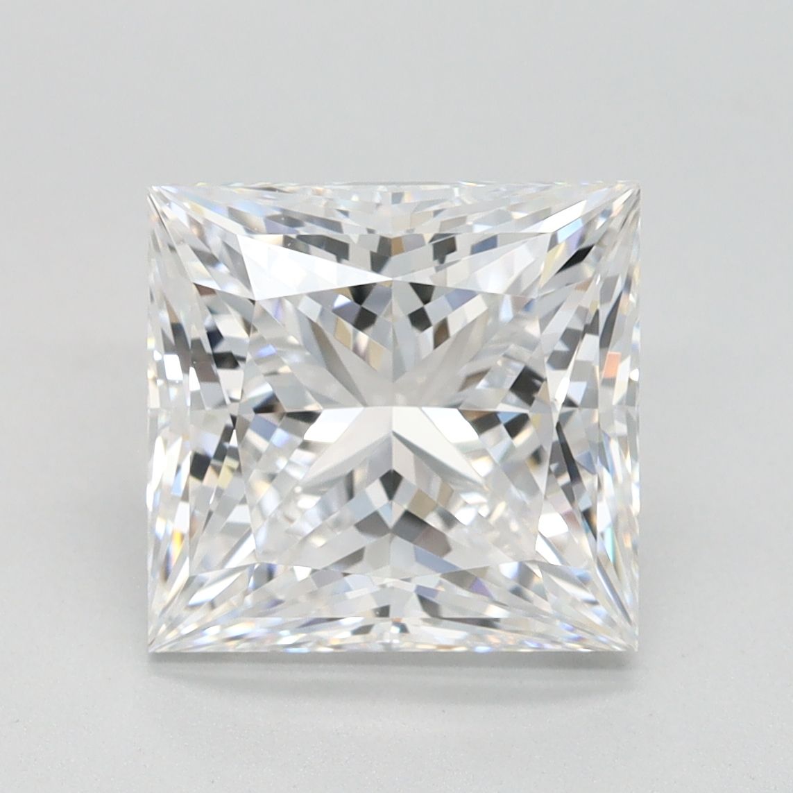3.31 ct. princess Lab Grown Diamond front image
