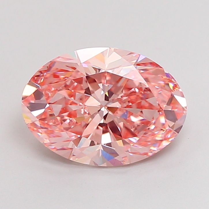 3.90 ct. oval Lab Grown Diamond front image