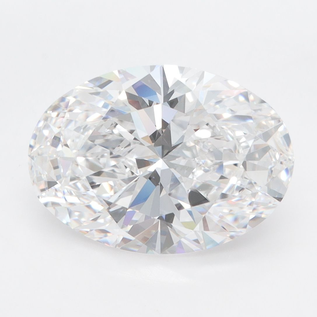 4.07 ct. oval Lab Grown Diamond front image