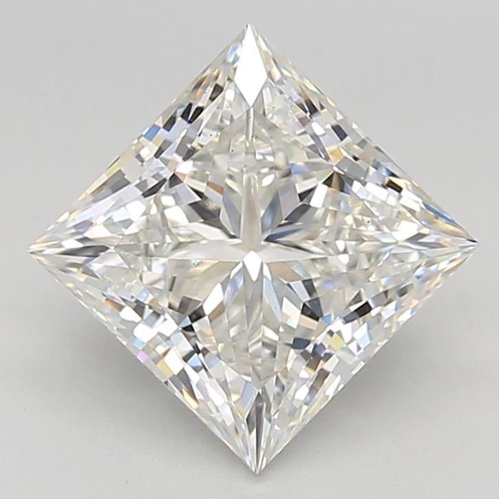 4.05 ct. princess Lab Grown Diamond front image