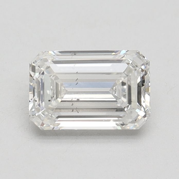 0.74 ct. emerald Lab Grown Diamond front image
