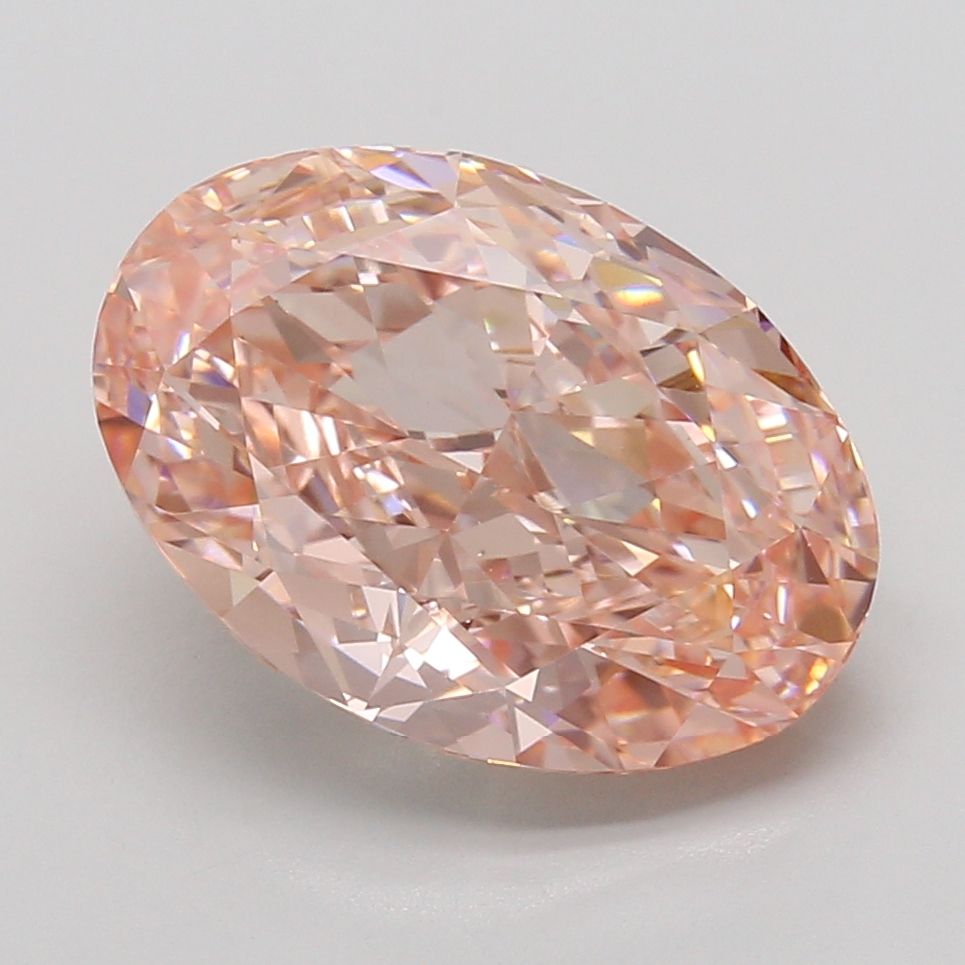 7.07 ct. oval Lab Grown Diamond front image