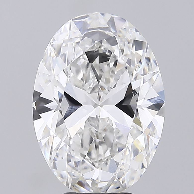 5.73 ct. oval Lab Grown Diamond front image