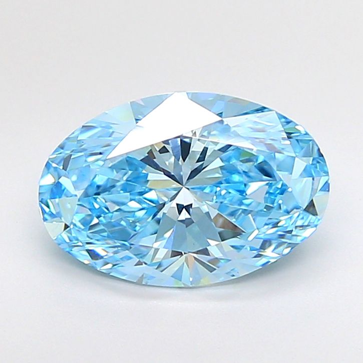 3.10 ct. oval Lab Grown Diamond front image
