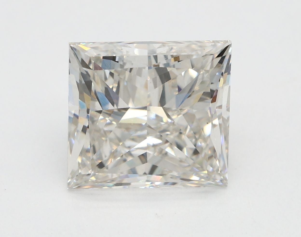 3.72 ct. princess Lab Grown Diamond front image