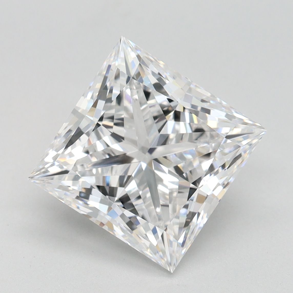 3.04 ct. princess Lab Grown Diamond front image