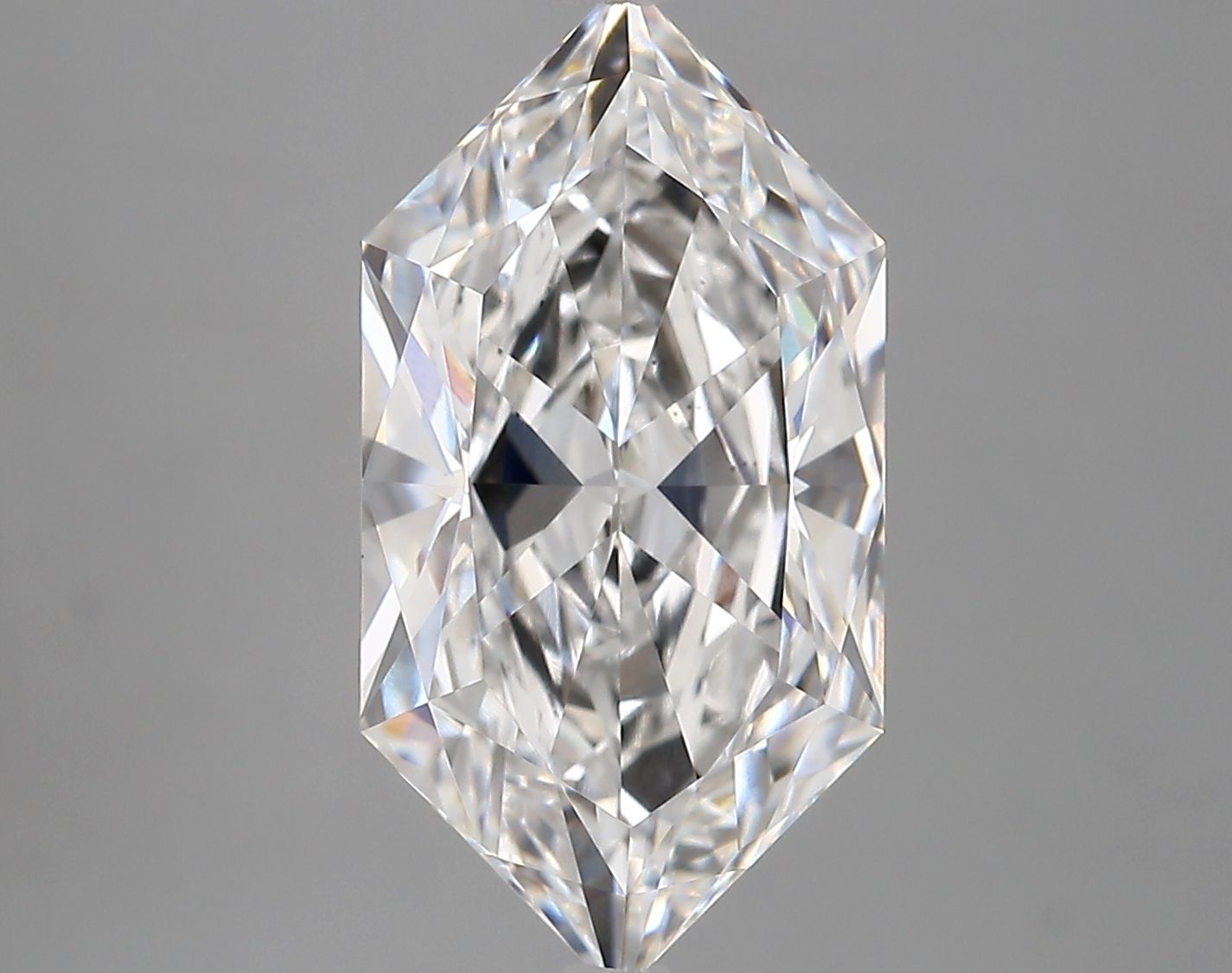 5.29 ct lab-grown Hexagonal Diamond