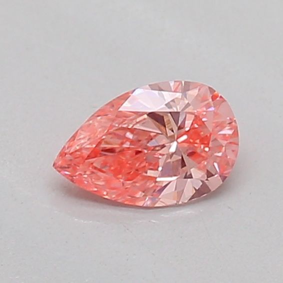 0.18 CT Fancy Vivid Pink PEAR