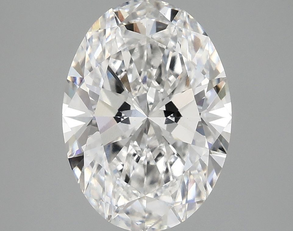 3.03 ct. oval Lab Grown Diamond front image