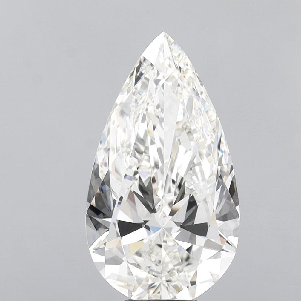 8.01 ct. pear Lab Grown Diamond front image