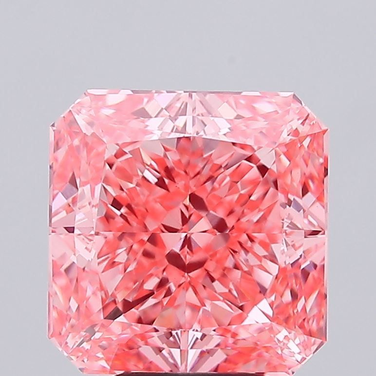 5.96 ct lab-grown Square radiant Diamond