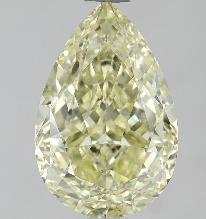 Diament 2.01 ct Fancy Light Yellow/VVS1