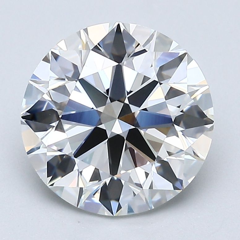 3.08 ct Round diamond