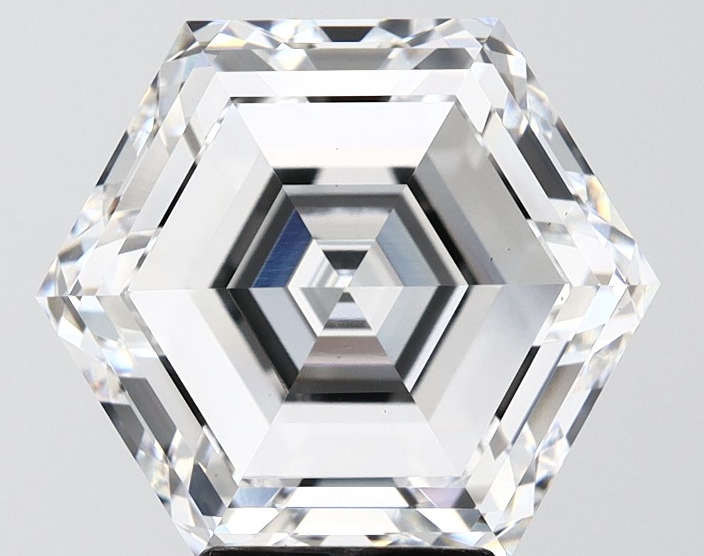 7.22 ct lab-grown Hexagonal Diamond
