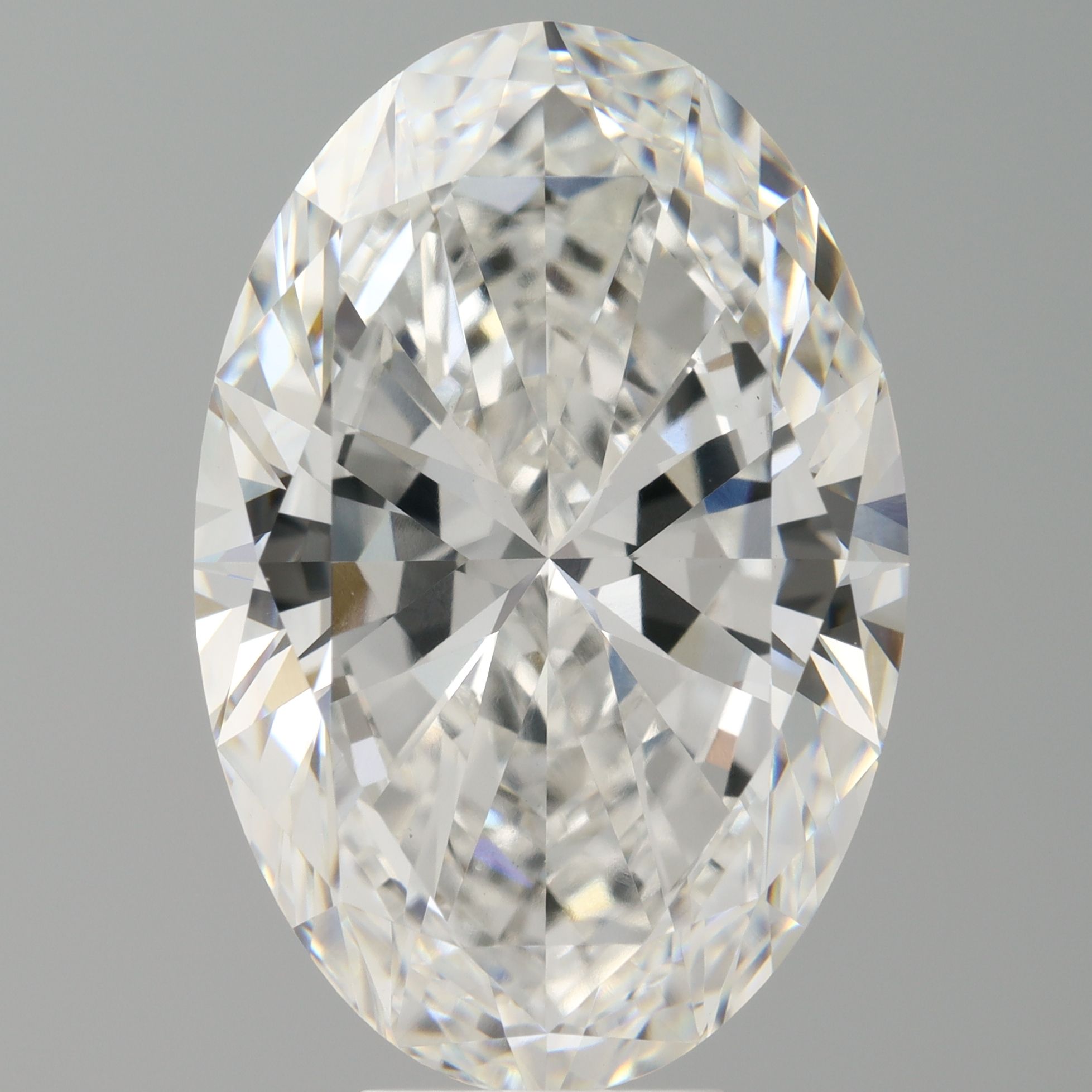 9.02 ct. oval Lab Grown Diamond front image