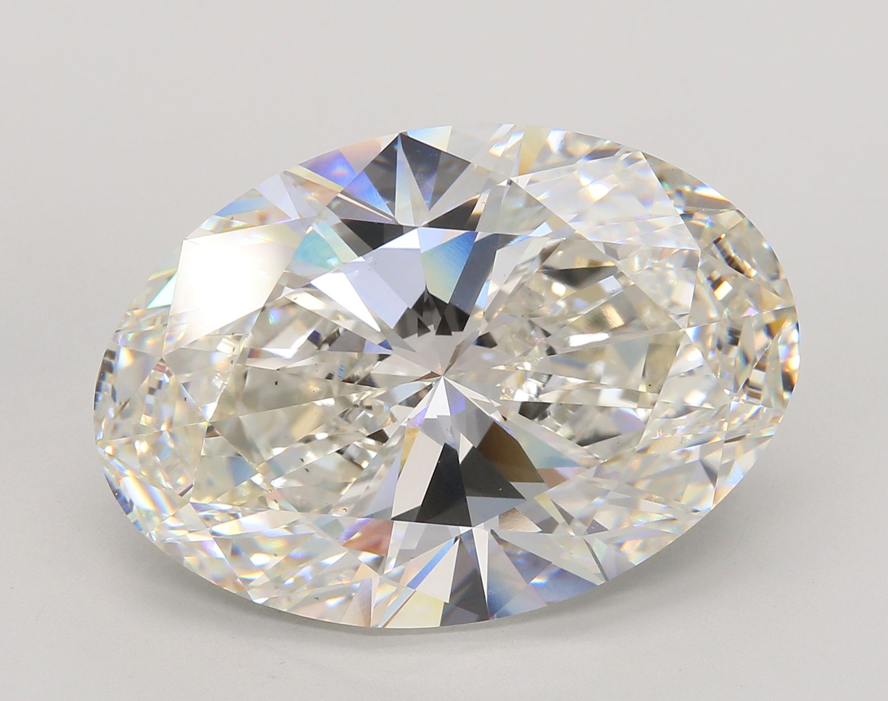 22.10 ct. oval Lab Grown Diamond front image