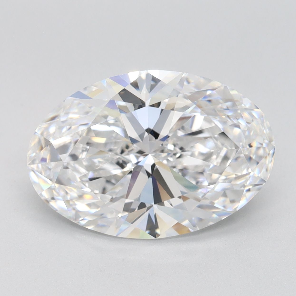 3.27 ct. oval Lab Grown Diamond front image
